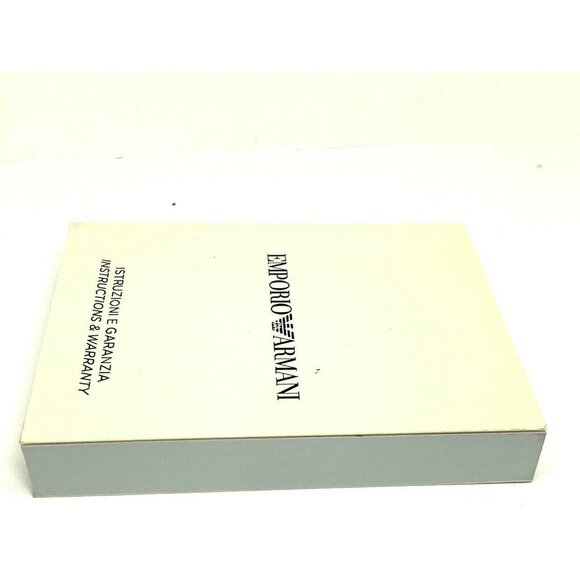 Emporio Armani Watch Instruction Booklet Manual - Picture 7 of 7